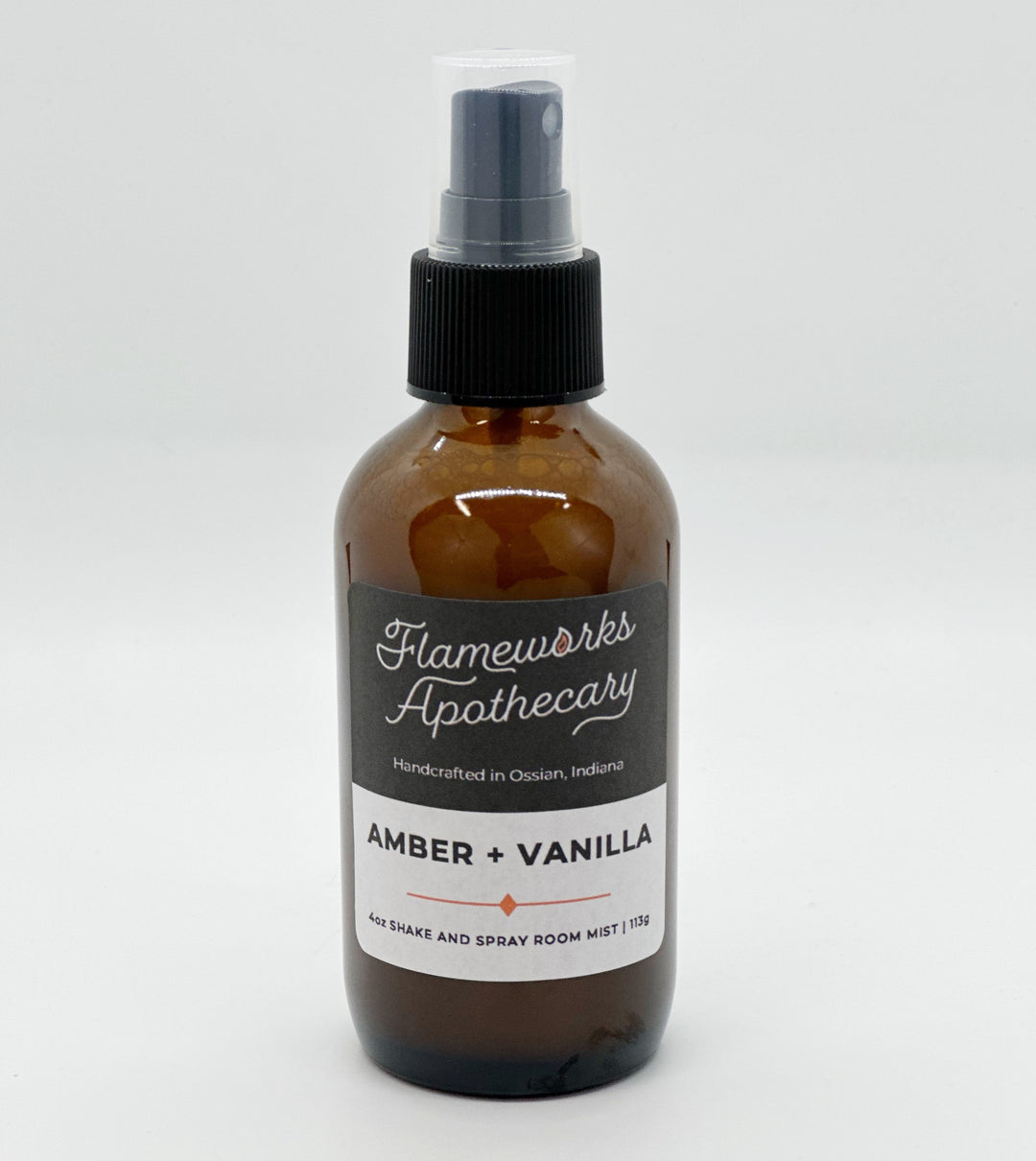 Amber + Vanilla 4 oz Shake and Spray Room Mist