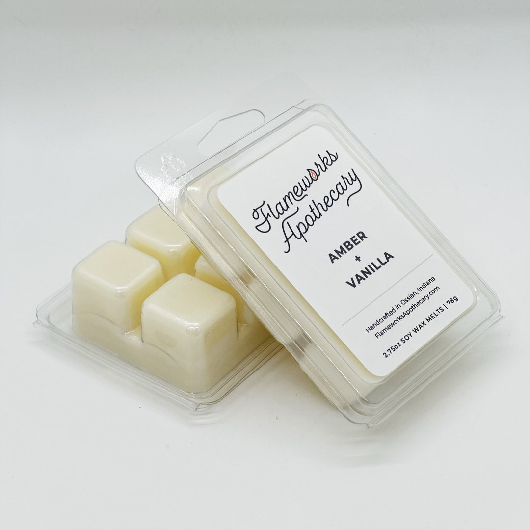 Amber + Vanilla 2.75 oz Wax Melts